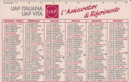 Calendarietto - UAP - Assicurazioni - Anno 1996 - Petit Format : 1991-00