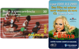 Lot De 2 Télécartes : Brésil - Brésil