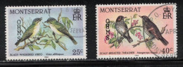 MONTSERRAT Scott # O69-70 Used - Birds - Montserrat