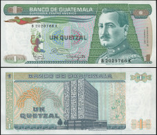 Guatemala 1 Quetzal. 07.01.1987 Unc. Banknote Cat# P.66 - Guatemala