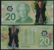 Canada 20 Dollars. 2012 Polymer Unc. Banknote Cat# P.108a - Canada