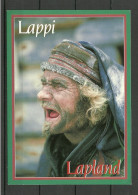 FINLAND 2002 Lappi Old Man Lapland Special Cancel RUKATUNTURI Sonderstempel, Domestically Sent Post Card - Europa