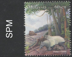 Malaysia 2010 Threatened Habitats 60 Sen Variety WMK SWU MNH - Malaysia (1964-...)