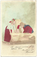 Postcard - Germany, Couple Filling A Tub, 1905, N°1390 - Europe