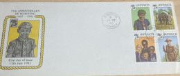 O) 1982 JAMAICA, SCOUTS - SCOUTING YEAR, BADEN POWELL, FDC XF - Jamaique (1962-...)