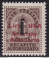 1945 GUIDIZZOLO, N° 2 1 L. Su 10c. Bruno  MNH/** - Otros & Sin Clasificación