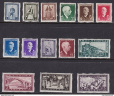 1939-40 ALBANIA , Occupazione Italiana, N° 16/29 Serie Ordinaria , MNH** - Other & Unclassified