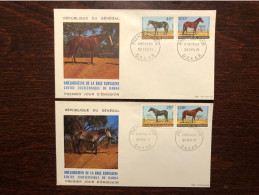 SENEGAL FDC COVER 1971 YEAR VETERINARY HEALTH MEDICINE STAMPS - Senegal (1960-...)