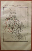 Toscana  Italia : Perrot Map (1834) + « Val-Ombrosa » Malte Brun (1808) - Cartes Géographiques