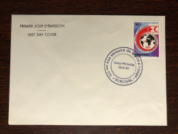 SENEGAL FDC COVER 1991 YEAR RED CROSS HEALTH MEDICINE STAMPS - Senegal (1960-...)