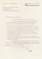 Rudolf Nissen Surgeon To Albert Einstein Hand Signed Letter - Inventeurs & Scientifiques