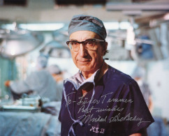 Michael DeBakey American Heart Surgeon 10x8 Hand Signed Photo - Inventori E Scienziati