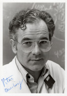 Peter Duesberg German Cancer Aids HIV Scientist Hand Signed Photo - Inventori E Scienziati