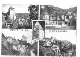 DEPT 46 - Souvenir De SAINT CIRQ LAPOPIE - MULTIVUES - 5 Vues - TOUL 4 - - Saint-Cirq-Lapopie