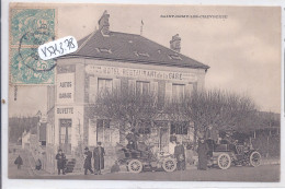 SAINT-REMY-LES-CHEVREUSES- HOTEL-RESTAURANT DE LA GARE- AUTOMOBILES- RARE - St.-Rémy-lès-Chevreuse