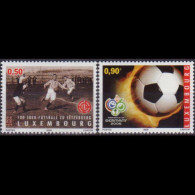 LUXEMBOURG 2006 - Scott# 1187-8 W.Cup Soccer Set Of 2 MNH - Neufs