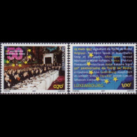 LUXEMBOURG 2007 - Scott# 1201-2 Rome Treaty Set Of 2 MNH - Neufs