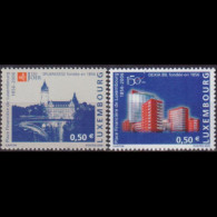 LUXEMBOURG 2006 - Scott# 1193-4 Bank Sesq. Set Of 2 MNH - Unused Stamps