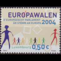 LUXEMBOURG 2004 - Scott# 1139 Parl.Election Set Of 1 MNH - Ongebruikt