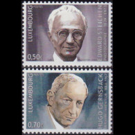 LUXEMBOURG 2004 - Scott# 1134-5 Famous Persons Set Of 2 MNH - Nuevos