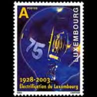 LUXEMBOURG 2003 - Scott# 1116 Electrification Set Of 1 MNH - Ungebraucht