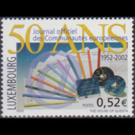 LUXEMBOURG 2003 - Scott# 1104 Official Journal Set Of 1 MNH - Nuevos