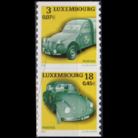 LUXEMBOURG 2001 - #1060-1 Postal Vehicles Set Of 2 MNH - Unused Stamps