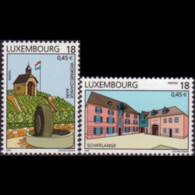 LUXEMBOURG 2001 - Scott# 1048-9 Tourism Set Of 2 MNH - Unused Stamps
