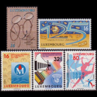 LUXEMBOURG 1999 - Scott# 1010-4 Events Set Of 5 MNH - Nuevos