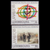 LUXEMBOURG 1997 - Scott# 970-1 Juvalux Set Of 2 MNH - Unused Stamps