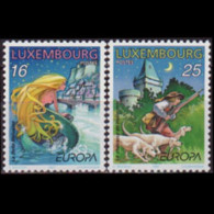 LUXEMBOURG 1997 - Scott# 965-6 Europa-Legends Set Of 2 MNH - Nuovi