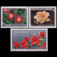 LUXEMBOURG 1997 - Scott# 962-4 Rose Soc. Set Of 3 MNH - Ungebraucht