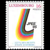 LUXEMBOURG 1995 - Scott# 930 Europe Games Set Of 1 MNH - Nuevos