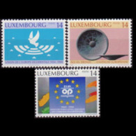 LUXEMBOURG 1994 - Scott# 915-7 Events Set Of 3 MNH - Nuevos