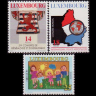 LUXEMBOURG 1994 - Scott# 912-4 Events Set Of 3 MNH - Nuevos