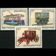 LUXEMBOURG 1993 - Scott# 904-6 Old Vehicles Set Of 3 MNH - Nuevos