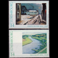 LUXEMBOURG 1994 - Scott# 907-8 Paintings Set Of 2 MNH - Nuevos