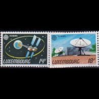 LUXEMBOURG 1991 - Scott# 851-2 Europa-Sat. Set Of 2 MNH - Neufs