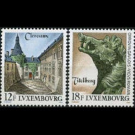 LUXEMBOURG 1989 - Scott# 824-5 Tourism Set Of 2 MNH - Neufs