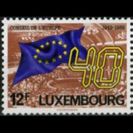 LUXEMBOURG 1989 - Scott# 808 E.C.40th. Set Of 1 MNH - Neufs