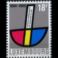 LUXEMBOURG 1989 - Scott# 799 Book Workers Fed. Set Of 1 MNH - Neufs