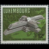 LUXEMBOURG 1988 - Scott# 796 Investment Bank Set Of 1 MNH - Neufs