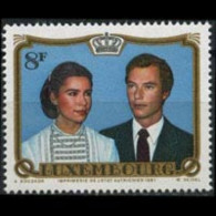 LUXEMBOURG 1981 - Scott# 662 Royal Wedding Set Of 1 MNH - Neufs