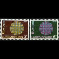 LUXEMBOURG 1970 - Scott# 489-90 Europa Set Of 2 MNH - Neufs