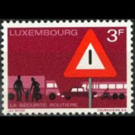 LUXEMBOURG 1970 - Scott# 488 Traffic Safety Set Of 1 MNH - Nuevos