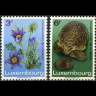 LUXEMBOURG 1970 - #485-6 Conservation Year Set Of 2 MNH - Nuevos