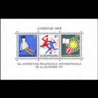 LUXEMBOURG 1969 - Scott# 474 S/S Youth Phil.Exhib. MNH - Nuevos