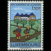 LUXEMBOURG 1967 - Scott# 454 Youth Hostels Set Of 1 MNH - Nuovi