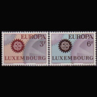 LUXEMBOURG 1967 - Scott# 449-50 Europa Set Of 2 MNH - Nuevos