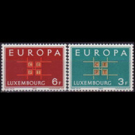 LUXEMBOURG 1963 - Scott# 403-4 Europa Set Of 2 MNH - Unused Stamps